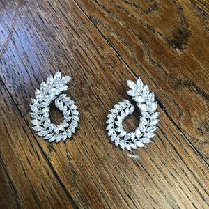 Rhinestone earrings